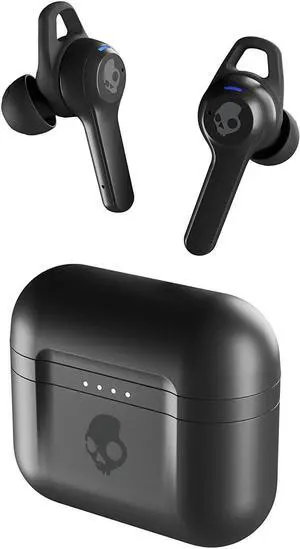 Indy ANC in-Ear Noise Canceling True Wireless Earbuds 32 Hour Battery Microphone Works with iPhone Android and Bluetooth Devices - Black