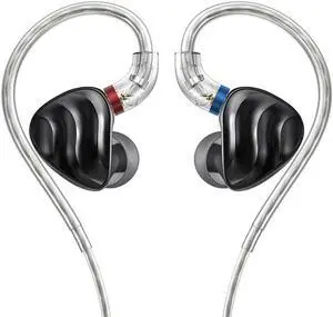 FIIO FH3 HiFi Earphones 3 Drivers (1 Dynamic + 2 Knowles BA), in-Ear Earphones High Resolution, Bass Sound, High Fidelity for Smartphone/PC/Tablet