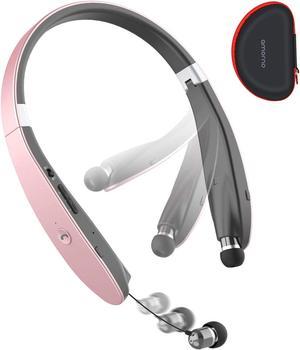 bluetooth headphones wireless headsets with retractable bluetooth