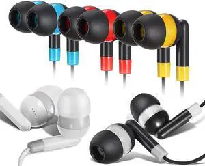 Keewonda Bulk Earbuds Headphones 30 Pack Multi Color for Classroom Kids Students School Disposable Earbuds Earphones for Computers Laptop iPad Individually Bagged Keewonda Bulk Earbuds Headphones 30 Pack Multi Color for Classroom Kids Students School Disposable Earbuds Earphones for Computers Laptop iPad Individually Bagged