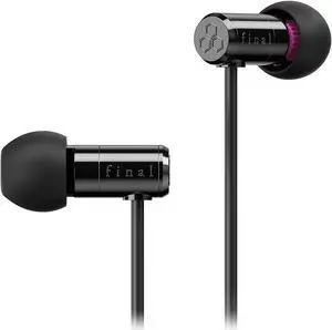 Final E500 - Immersive 3D Live Sound Earphones for VR, ASMR, Gaming and 360 Music, Black