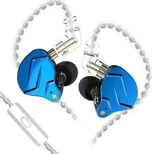 KZ ZSN Pro X in Ear Monitor Earphone 1BA 1DD Wired Earphone HiFi Sport Gaming Earbuds Headphones Compatibility for Phone Computer Tablet