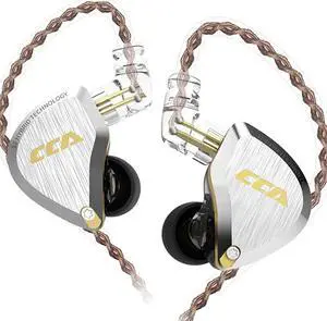 C12 in Ear Monitor Headphones 5BA 1DD Hybrid HiFi IEM Earphones Noise Isolating Stereo Wired Earbuds for Musicians Audiophile Singers DJ