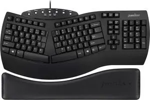 Perixx Ergonomic Keyboard with Wrist Rest Bundle