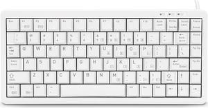 Cherry ML 4100 Ultraslim Keyboard- Light Gray - US 83 Key Layout. USB & PS/2 (G84-4100LCAUS-0)