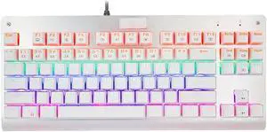 E-yooso Z-77 Standard Tenkeyless Brown Switches Mechanical Keyboard with Backlit
