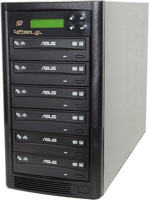 Copystars CD Dvd Duplicator 1 to 5 Sata 24x burner writer DVD copier 128MB buffered tower