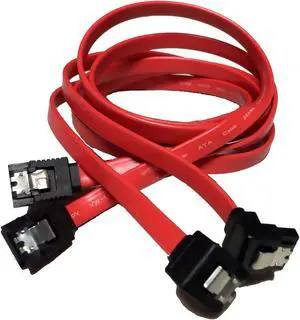 Copystars Sata Data Cable 14inch  for DVD drive, cd Duplicator Hdd Hard Drive UL Listed 2pk