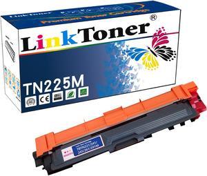LinkToner TN225M Compatible Toner Cartridge Replacement for Brother TN225 M Magenta Laser Photo Printer DCP-9020CDN, DCP-9020CDW, HL-3140CW, HL-3150CDN, HL-3170CDW