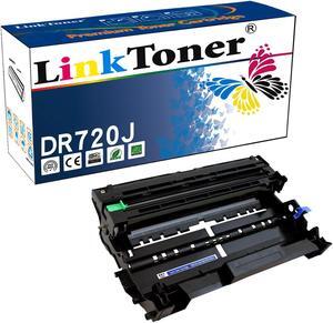 LinkToner Compatible Toner Drum Unit Replacement for Brother DR720 BK Laser Photo Printer DCP-8010, DCP-8110, DCP-8110DN, DCP-8150DN, DCP-8155DN, DCP-8250, DCP-8250DN, DCP-8950, HL-5400, HL-5440D, HL-