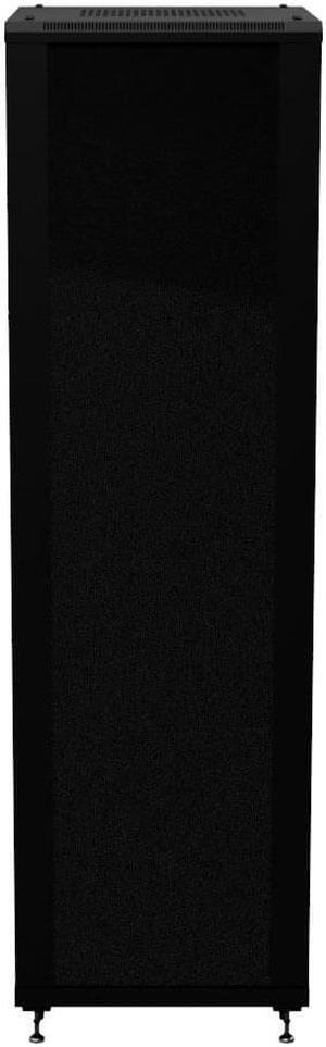 NavePoint 42U AV Rack Cabinet, 28 in depth, Cold-rolled Steel, Black