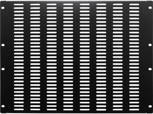 NavePoint 8U Blank Rack Mount Panel IT Server Network Spacer Slotted Venting