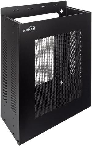 NavePoint 4U Vertical Wall Mount Server Rack