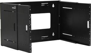 Navepoint 6U Wall Mount Bracket Extendable Network Equipment Rack Threaded Standard 19"