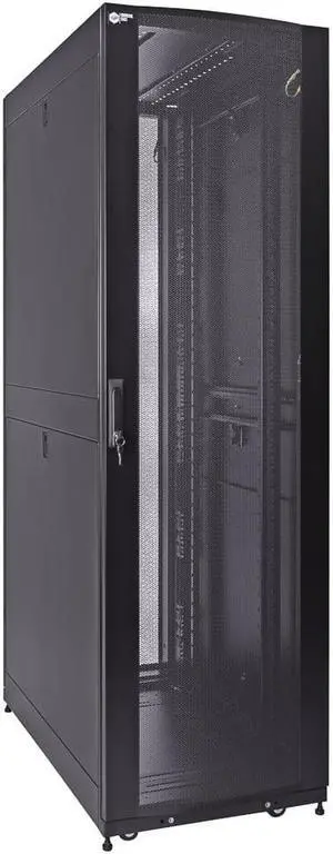 NavePoint 42U Server Rack Cabinet, Cable Management Top, Perforated Door, 1000mm deep (Commercial Series)