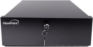 Navepoint DVR Security Heavy Duty Lock-Box With Fan 15" x 15" x 5" Black