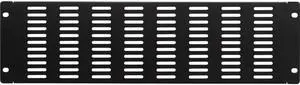 NavePoint 3U Blank Rack Mount Panel IT Server Network Spacer Slotted Venting