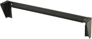 NavePoint 1U 19" Vertical Wall Mount Rack Wall Mountable Server Rack w/ Hardware Black
