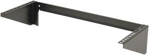 NavePoint 4U 19" Vertical Wall Mount Rack Wall Mountable Server Rack w/ Hardware Black
