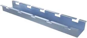 NavePoint Electro Zinc Plated 10" Ceiling Hanging Bar - 4 Pack