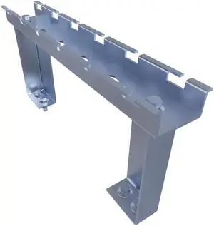 NavePoint Electro Zinc Plated 12" Wide Cabinet and Floor Stand