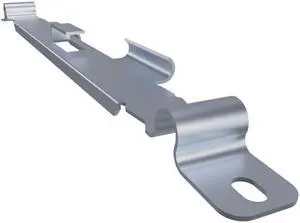 NavePoint 1  2/85" Electro Zinc Plated Wire Mesh Cable Tray Fast Fix Splicer - 2 pack