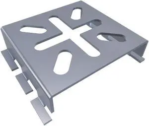 NavePoint 24/67" Electro Zinc Plated Wire Mesh Cable Tray Spider Bracket - 2 pack