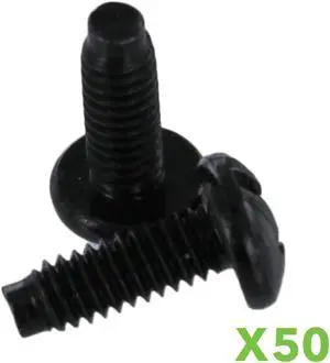 Navepoint 12-24 Pan Phillips Pilot Point Screws For Rack Mount Server Shelves Cabinets 3/8 Inch, Set Of 50 Navepoint 12-24 Pan Phillips Pilot Point Screws For Rack Mount Server Shelves Cabinets 3/8 Inch, Set Of 50