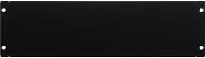 Navepoint 3U Blank Rack Mount Panel Spacer  For 19-Inch Server Network Rack Enclosure Or Cabinet Black