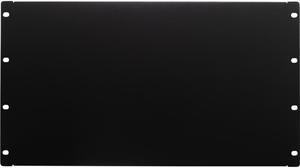 Navepoint 6U Blank Rack Mount Panel Spacer  For 19-Inch Server Network Rack Enclosure Or Cabinet Black