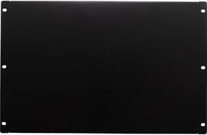 Navepoint 7U Blank Rack Mount Panel Spacer  For 19-Inch Server Network Rack Enclosure Or Cabinet Black