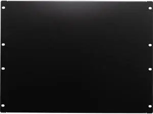 Navepoint 8U Blank Rack Mount Panel Spacer  For 19-Inch Server Network Rack Enclosure Or Cabinet Black