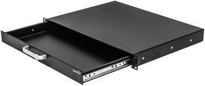 NavePoint Server Cabinet Case 19" Rack Mount DJ Locking Lockable Deep Drawer with Key 1U