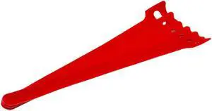 NavePoint 8 Inch Hook and Loop Reusable Strap Cable Cord Wire Ties 50 Pack Red