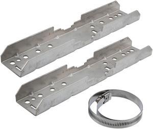 NavePoint 00406807 Pole Mount Kit, For 14x10x06 Enclosure, Fits 4-7 Inch Poles
