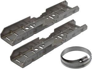 NavePoint 00406809 Pole Mount Kit, For 14x10x06 Enclosure, Fits 9-11 Inch Poles