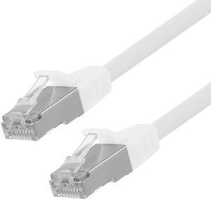 Ethernet Patch Cable CAT6, F/UTP, 26AWG, 2 Ft,  5 pack, White