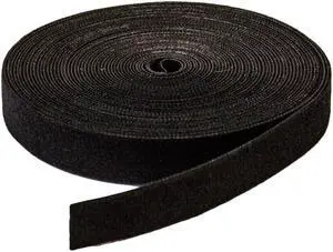 NavePoint 3/4" Inch Roll Hook & Loop Reusable Cable Ties Wraps Straps - 10M 33ft 5-pack