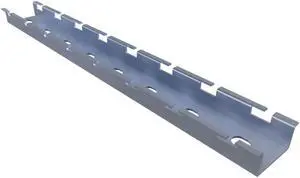 NavePoint Electro Zinc Plated 16" Ceiling Hanging Bar - 4 Pack