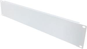 NavePoint 19 Inch Solid Blank Panel 2U- RAL9003, Signal White
