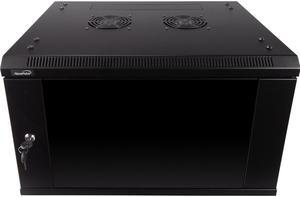 Navepoint 6U Wallmount Networking Cabinet 450mm Depth with Fans