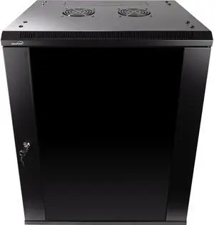 Navepoint 15U Wallmount Networking Cabinet 450mm Depth with Fans