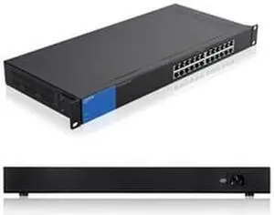 Linksys LGS124P 24-Port Gigabit Ethernet PoE Switch