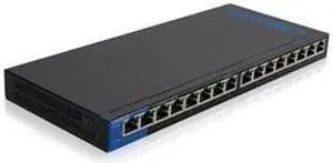 Linksys Lgs116 16-port Gigabit Ethernet Switch - 16 Ports -