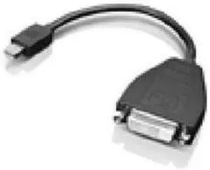 Lenovo 0B47090 Mini-DisplayPort to DVI-D Adapter