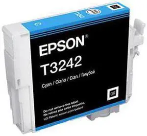 EPSON PRINT T324220 ULTRACHROME HG2 CYAN INK CARTRIDGE, STANDARD CAPACITY