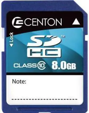Centon 8 GB Secure Digital High Capacity (SDHC) - 1 Card