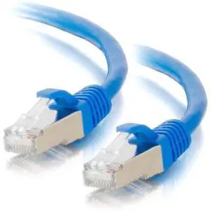 C2G 12ft Cat6 Snagless Shielded (STP) Network Patch Cable - Blue