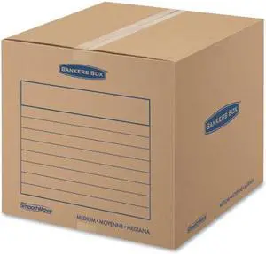 Fellowes SmoothMove Basic Moving Boxes, Medium