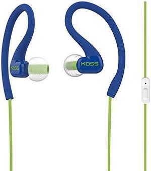 Koss KSC32i B Sport Clip Headphones, Blue